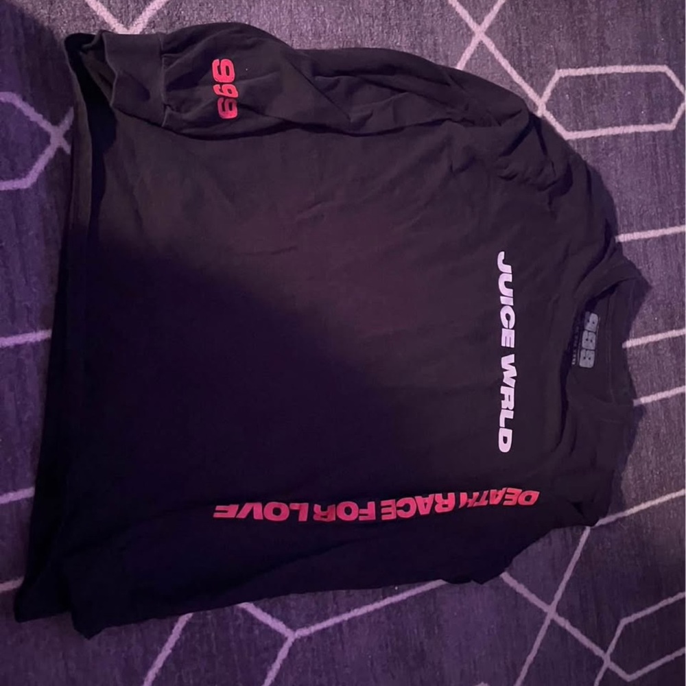 Juice WRLD Black Long Sleeve Shirt